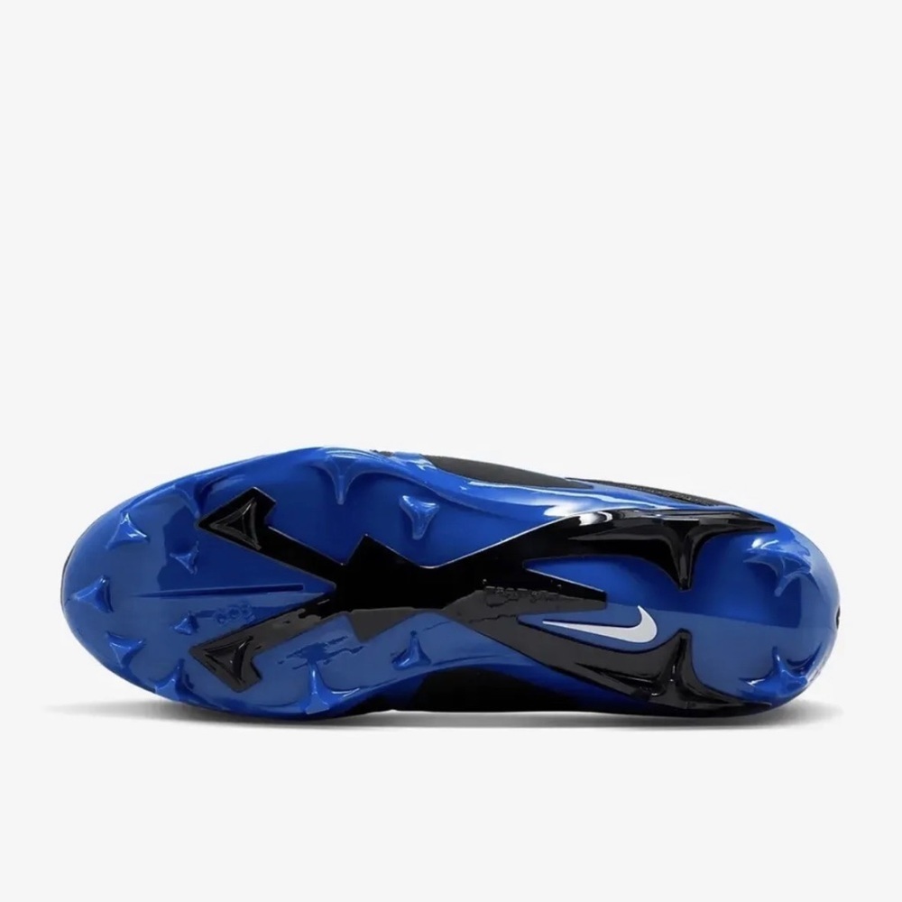 Nike Alpha Menace Pro 3 Football Cleats Black Blue CT6649-007 Men's new no box - Picture 8 of 8